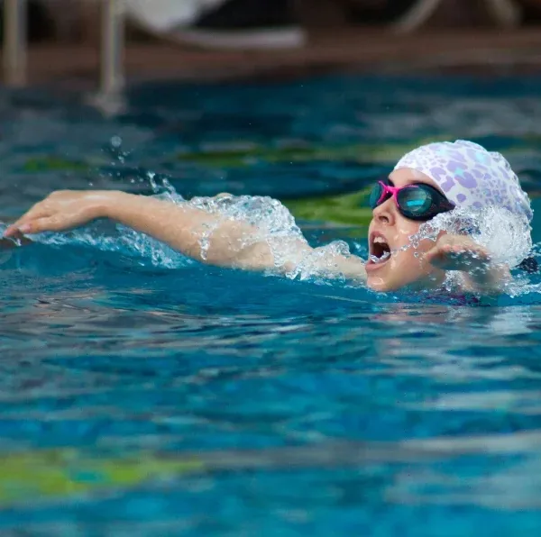 Swimming practice